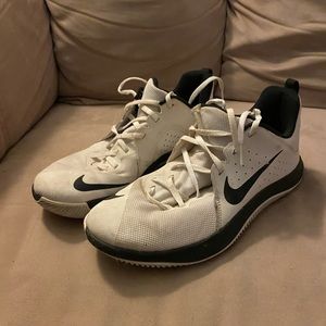 Low cut Nikes. Used to play basketball in but wasn’t a fan after all. Worn twice